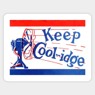 1924 Keep Coolidge Sticker